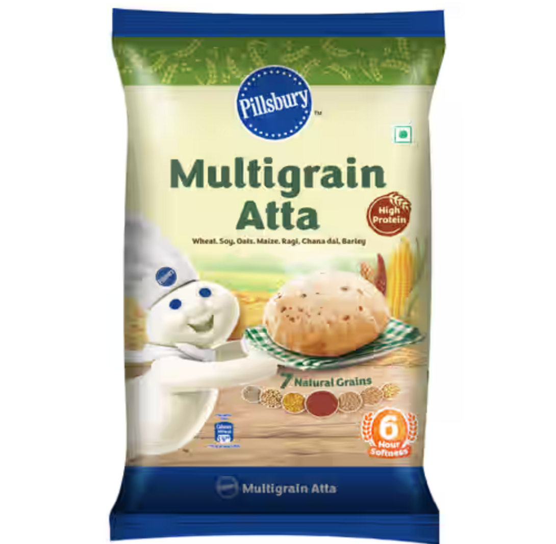 Zepto - Pillsbury Atta With Multigrains 5kg(location specific)