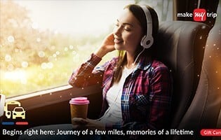 80% off on MakeMyTrip bus voucher