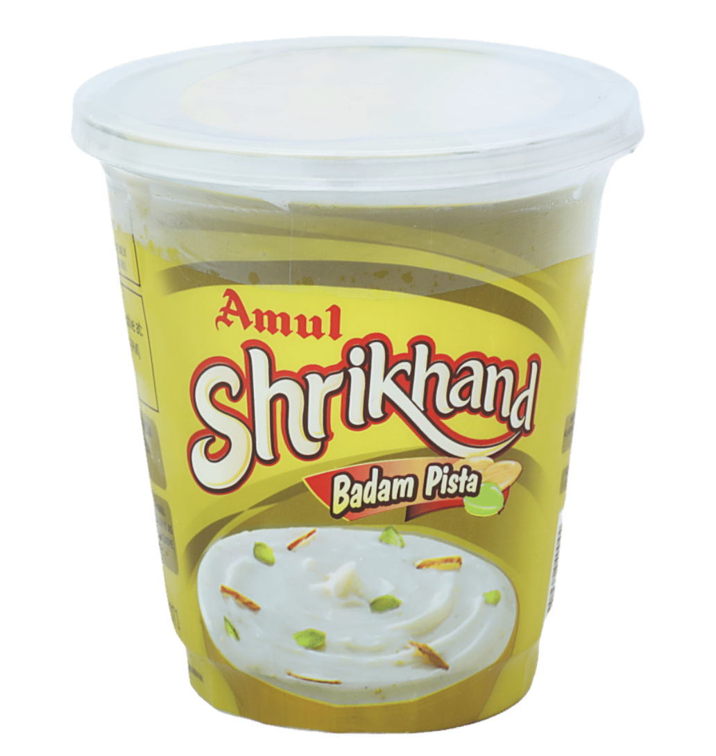 Amul Shrikhand Badam Pista & Mango 500gm