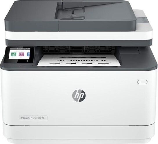 HP LaserJet 3104fdw Duplex Printer