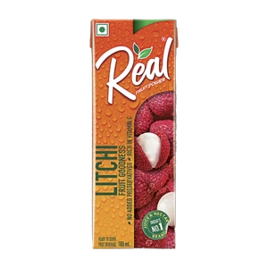 Real Fruit Juice Litchi (180 ml) & MORE Hyperlocal