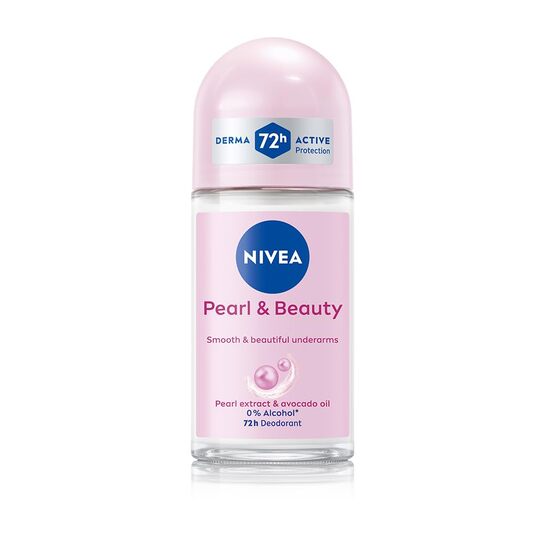 NIVEA Pearl & Beauty Deo Roll On 50ml @ ₹129 | 4.4 (29,886 ratings)