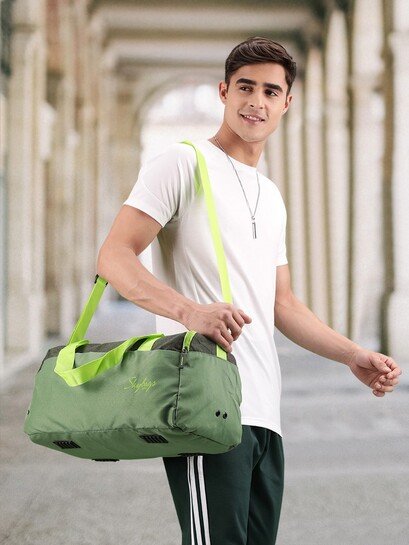 Buy Skybags Unisex Green ACTIVE NXT 1 Duffel Bag - Duffel Bag for Unisex 17643414 | Myntra