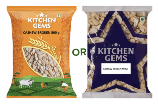 Instamart Kitchen Gems Cashew Broken 500g [location specific]