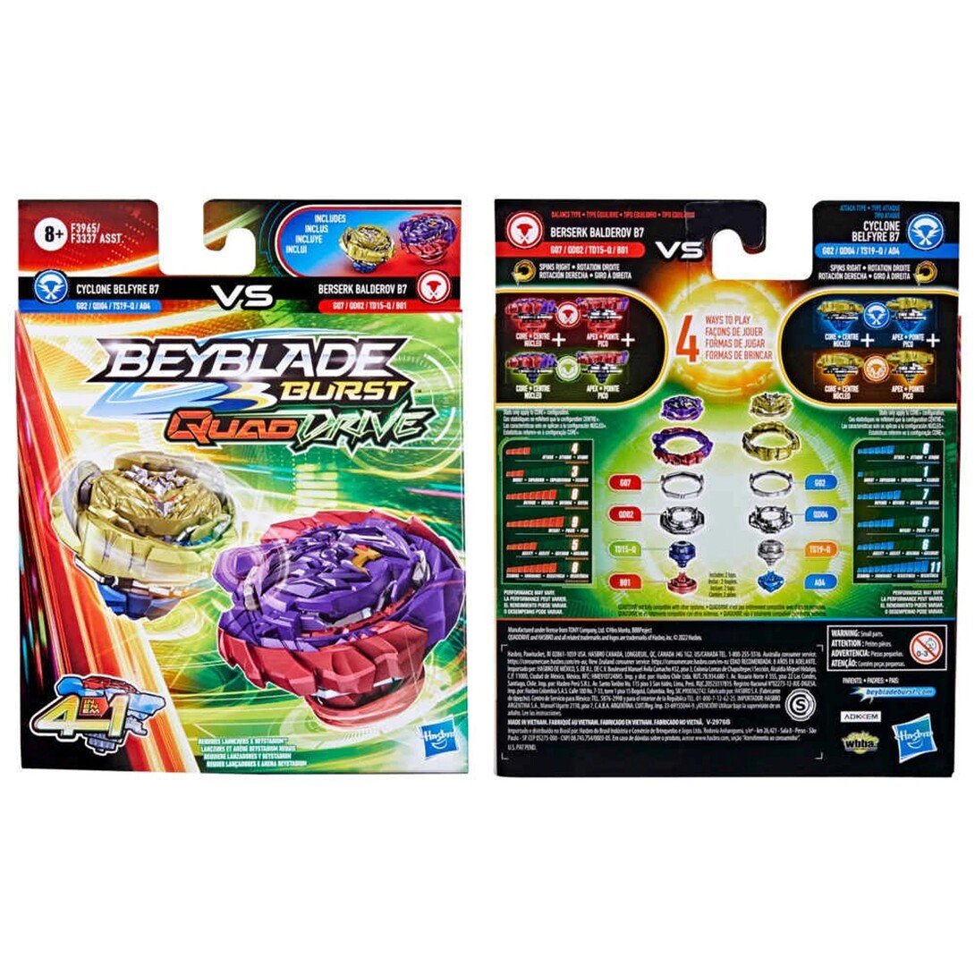 Hasbro Beyblade Cyclone Belfyre B7 Berserk Balderov & more hyperlocal