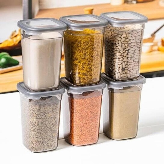 Arto Airtight Kitchen Storage Containers Set of 6
