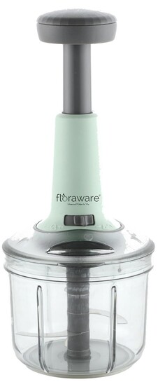 Floraware Round Food Chopper  (Pista, 900ML) [Apply 25% Coupon]