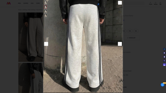 Men’s Relaxed Fit Colourblocked Training Track Pants – Athletic Workout Bottoms