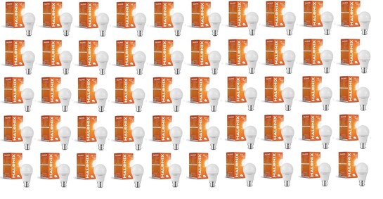 Halonix 2.9W B22 LED Cool White Bulb, Pack of 50