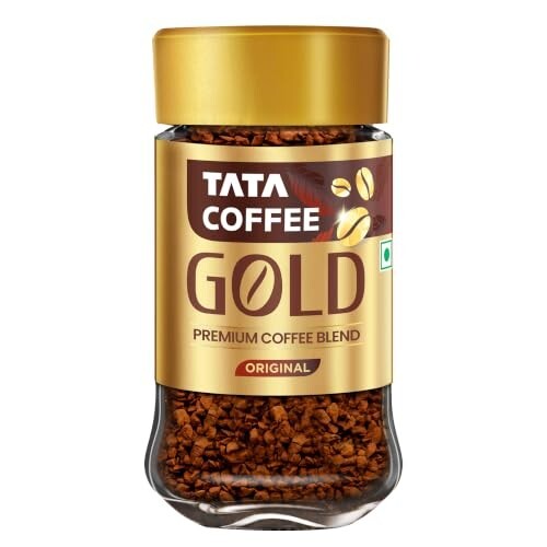 Tata Coffee Gold Original, Instant & Pure Coffee Jar, 50g,  location specific