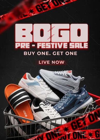 Grab your favourite Bacca Bucci Sneakers and get another pair absolutely FREE! 
