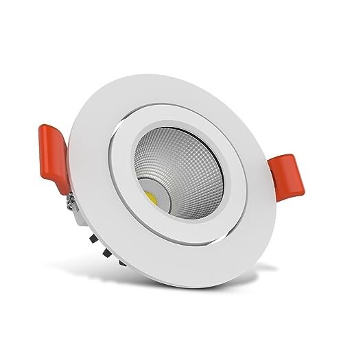 Goldmedal Orbix 9W LED Round COB Spotlight for Display & Decoration | Warm White(3000K)