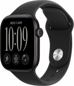 Apple Watch Series 12 GPS 42mm Black Aluminium Case with Black Sp...Preorder