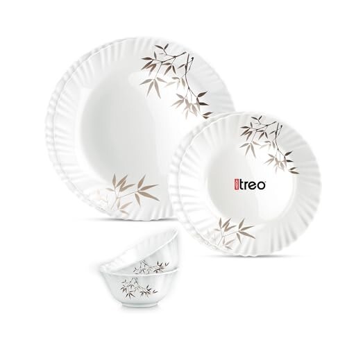 Treo by Milton Opalware Aurelia Arashi Dinner Set of 6 [15% Coupon]