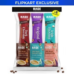 RAGE Variety Pack | 6 Assorted Coffee Sachets | Trial Pack Instan...more