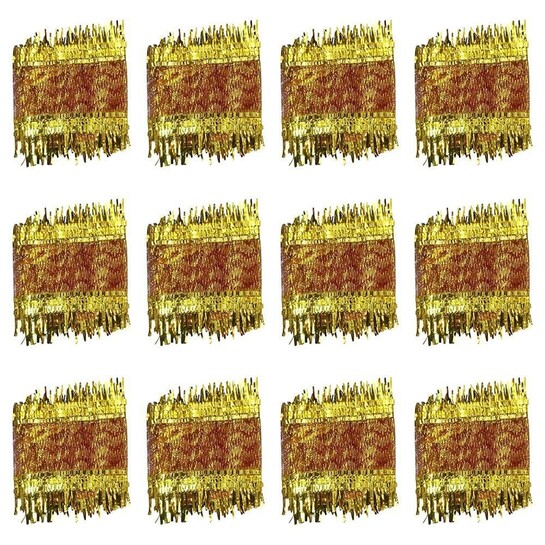 Divine Sutra Red Forehead Chunni (Pack of 12)