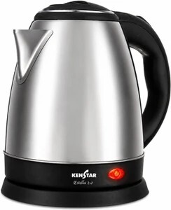 Kenstar Estella 2.0 Electric Kettle (2 L, Steel Finish)