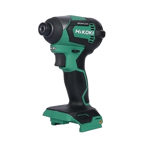 HIKOKI WH18DEF4Z Cordless Impact Driver, 18V, 175 Nm, 6.35mm Hex Bit Shank, 0-3100 RPM, High Responsive Trigger Switch, 1.5 Kg, Bare Tool