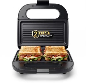 iBELL SM440 Sandwich Maker, Grill & Toast, Electric, Nonstick, 85...more