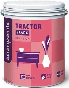 Asian Paints 1 tractor sparc emulsion white Emulsion Wall Paint (10 L)