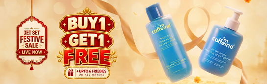 GET SET FESTIVE SALE | BUY 1 GET 1 FREE | Upto 6 Freebies on all orders 