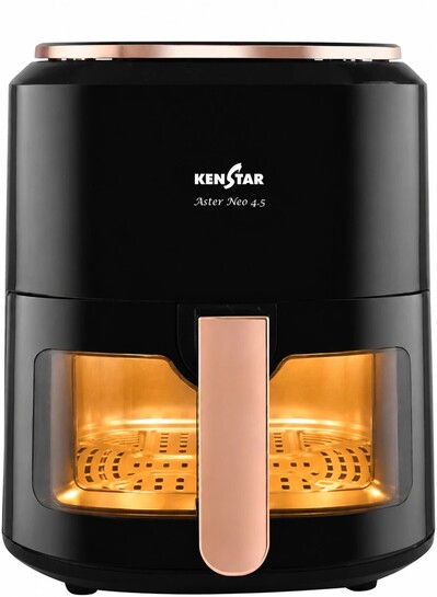 Kenstar Aster Neo 4.5L with See Through Window, Non Stick Pan, 1 ...more