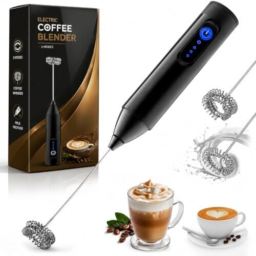RUCON® Electric Milk Frother for Coffee