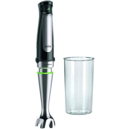 Braun MultiQuick 7 MQ 7000X Hand Blender - Purée Stick with Removable Stainless Steel Mixing Base