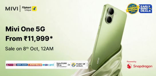 Sale is live : Mivi One 5G (Green, 128 GB) (4 GB RAM)