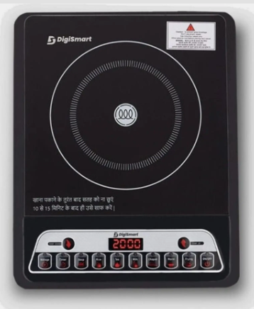 DIGISMART 2000 W Induction Cooktop Push Button 
