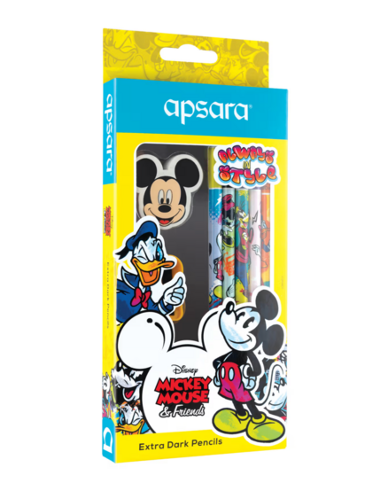Zepto - Apsara Disney Mickey Mouse Pencils | Extra Dark Pencils (location specific)