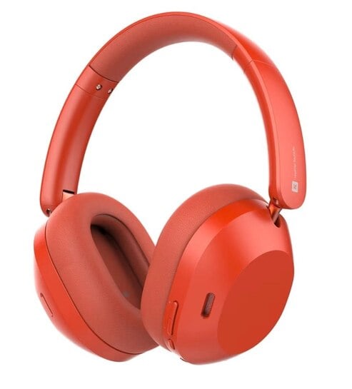 realme TechLife Studio H1 Over The Ear Over Ear Wireless Headphone with 70Hours Playtime 360° Spatial Audio, 40mm Drivers, 80ms Superlow Latency, 43 dB Adaptive ANC-Red