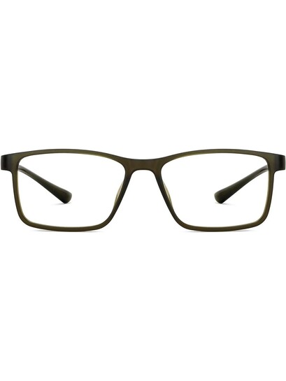 Lenskart Blu Full Rim Rectangle Anti Glare & Blue Cut Computer Glass For Men (52 mm)