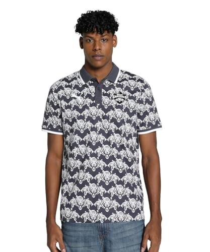 Official IPL Merchandise Deal! Puma x Delhi Capitals Men's Printed Polo T-Shirt @ 72% OFF