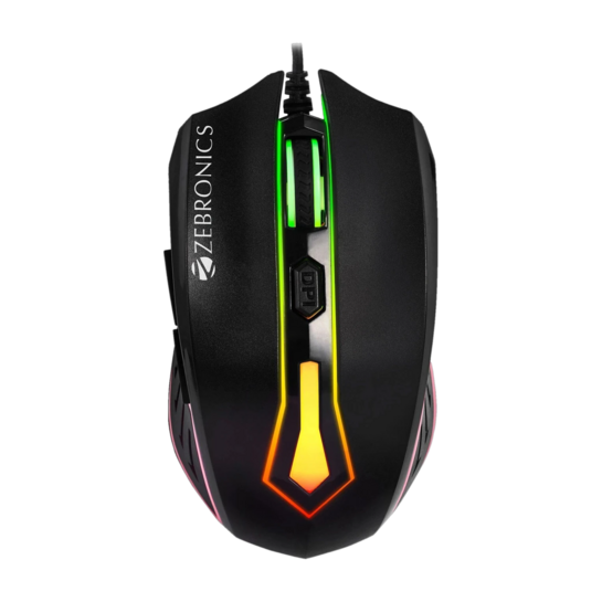 [100 % coins back]. ZEBRONICS Zeb - SNIPER Wired Ambidextrous Optical  Gaming Mouse 