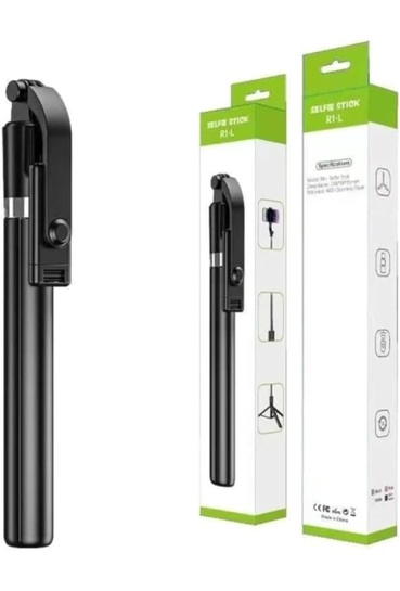 Bluetooth selfie stick with tripod stand and wireless remote