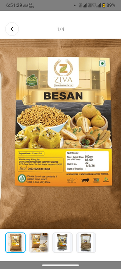 NSC BESAN 500 GM @38