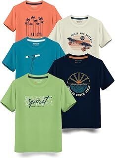 Upto 90% off on Hellcat round neck T-shirts for Boys | Pack of 2\3\4\5
