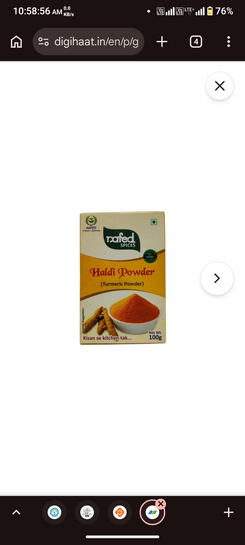 NAFED Haldi Powder – 100 g