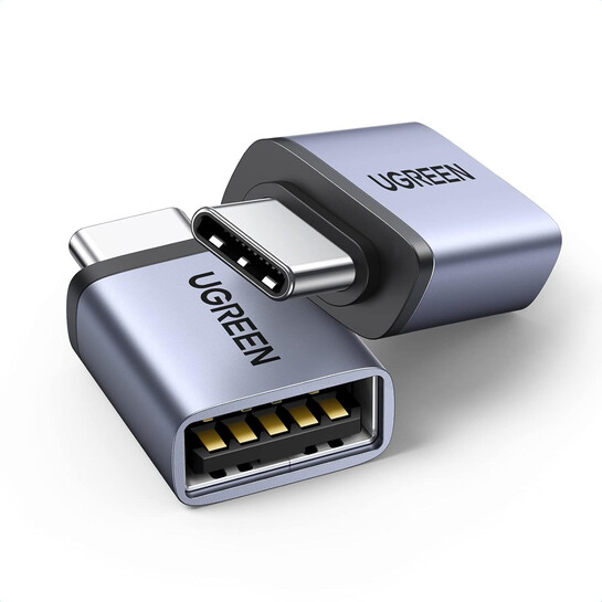 UGREEN USB-C to USB Adapter 2-Pack @ ₹662 Only | 10Gbps High-Speed OTG | Aluminum Build!