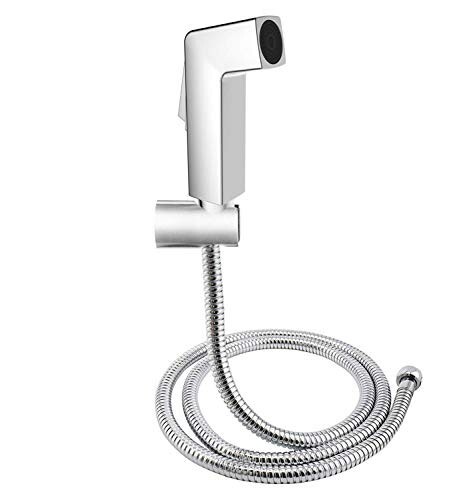 Aquieen Health Faucet Set with 1 meter ss304 shower tube & hook (Kubix)