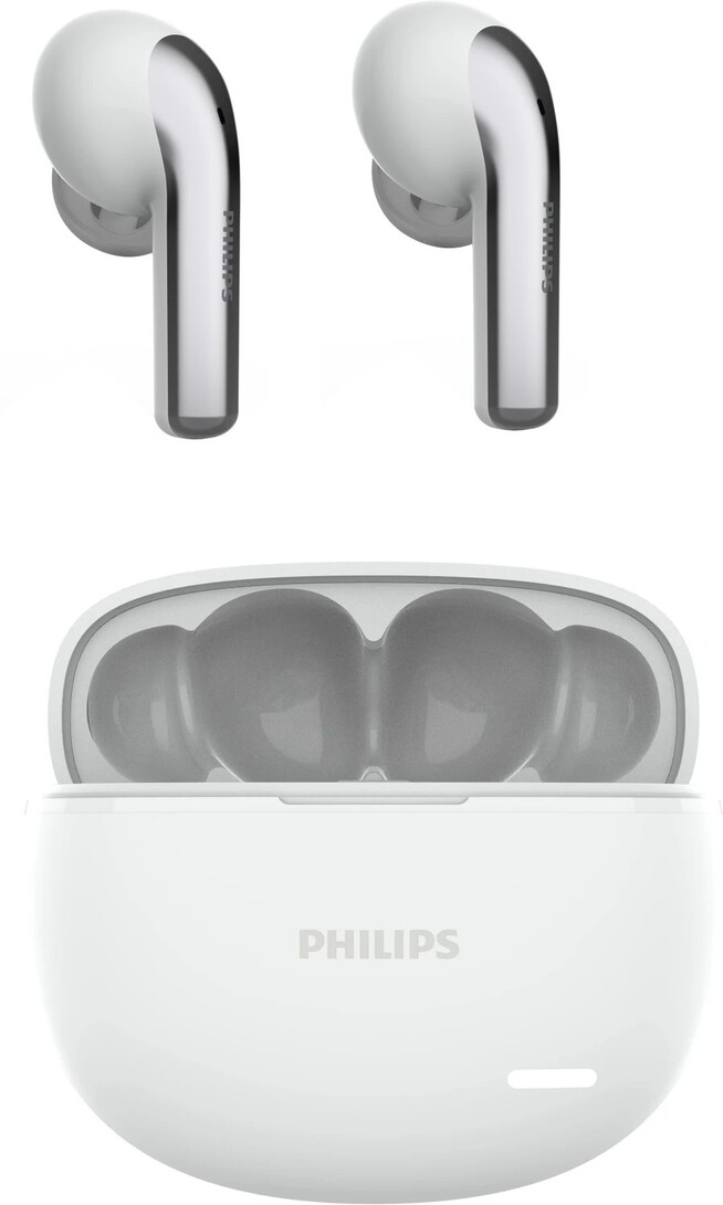 PHILIPS TAT1179WT/94 Bluetooth Headset (White, True Wireless)
