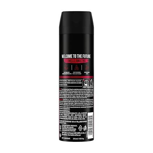 Axe Intense Bodyspray For Men 215 ml   @107