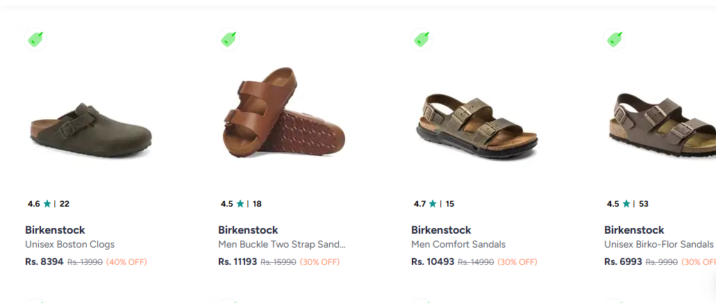Birkenstock At Flat 40% Off