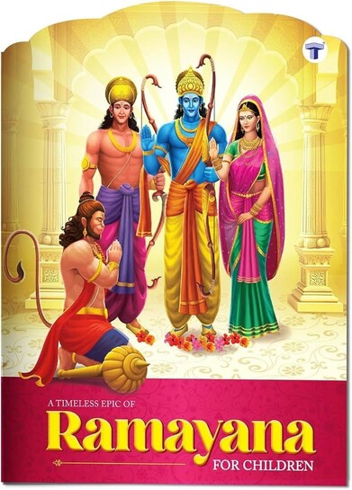 100 Ramayana Stories for Kids: Immortal Epic Story Book for Ages 8+ Years From Lord Rama's Childhood to His Triumphant Return to Ayodhya with Moral Lessons & Glossary  