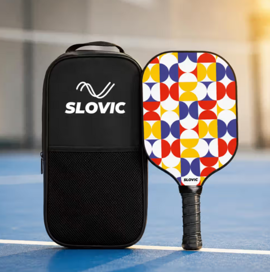 Slovic Glass Fiber Pickleball Paddle for Adults (Multicolor) on Instamart