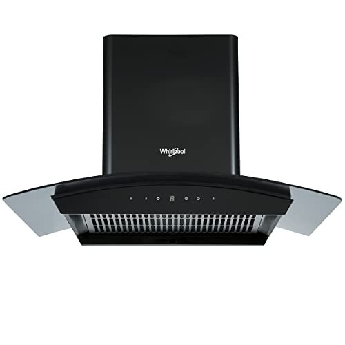Whirlpool 90 cm 1250 m3/hr Filterless Auto Clean Chimney (Black), Standard