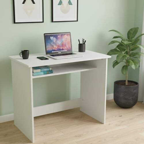 Wudyhub Computer Home/Office Desk | Writing Study | Laptop Table
