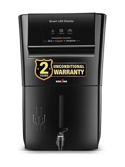 Kenstar Black Pureza. 8 L RO + UV + UF + Copper + Alkaline + Mine...more