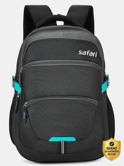SAFARI Medium 30 L Laptop Backpack ASHPER CB With 6 Pockets (Black)